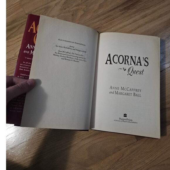 Acorna's Quest by Anne McCaffrey and Margaret Ball ~ HarperPrism Hardcover - Picture 11 of 14